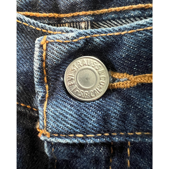 Vintage Levis 550 Mom Jean Womens Size 8 Blue Relaxed Fit Tapered Leg - Picture 10 of 12